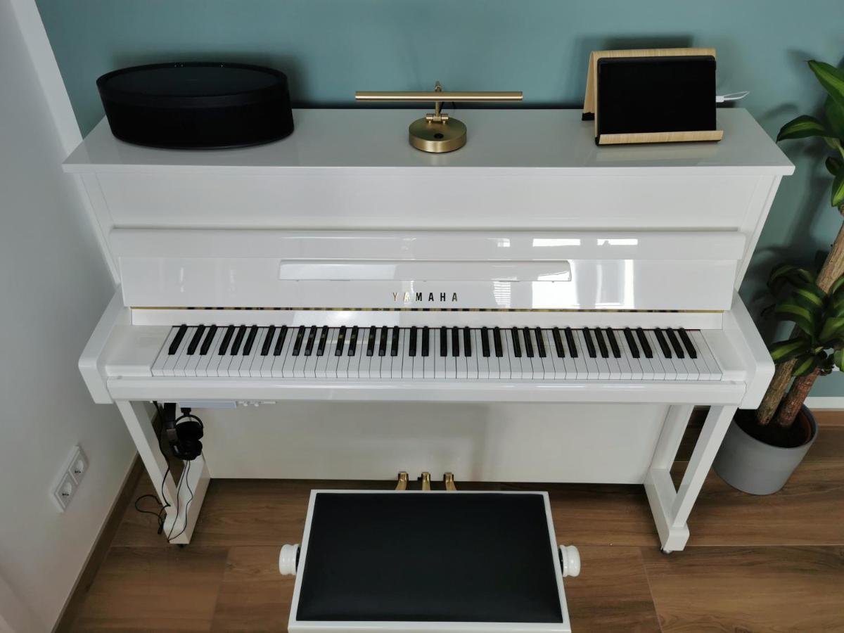 Neues City Center Piano Appartement Mit Netflix クラーゲンフルト エクステリア 写真